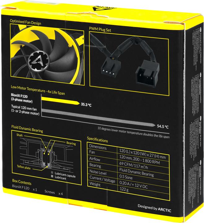 Produktbild Arctic BioniX F120 (120 mm, 1 x)