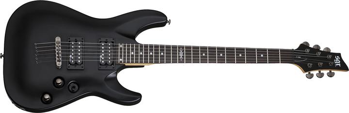 Image du produit Schecter Guitar Research Schecter SGR C-1 sähkökitara, Midnight Satin Black (Guitare électrique, Érable, Acajou, OTAN)