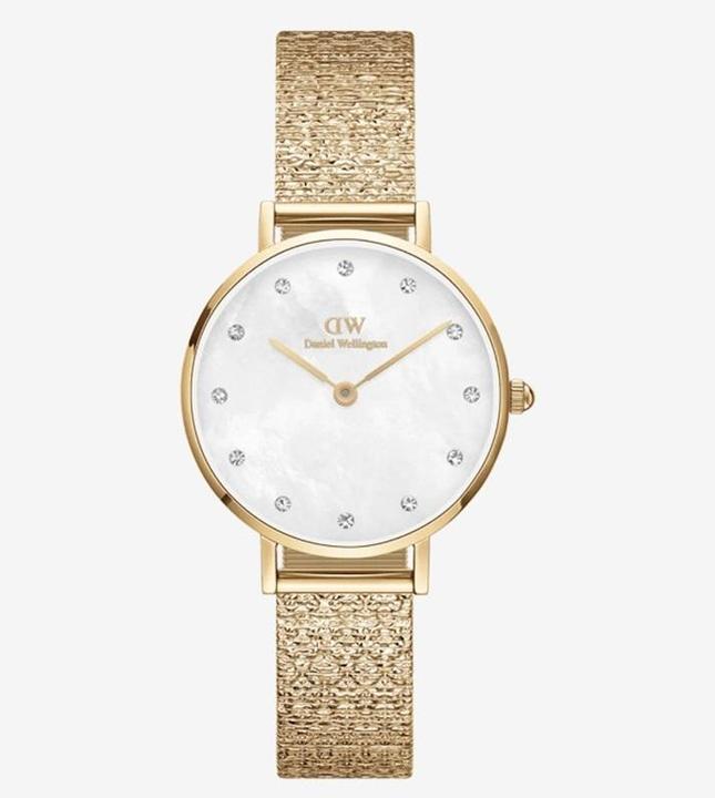 Image du produit Daniel Wellington Classic Petite Lumine Pressed Piano Gold White (Montre analogique, 28 mm)