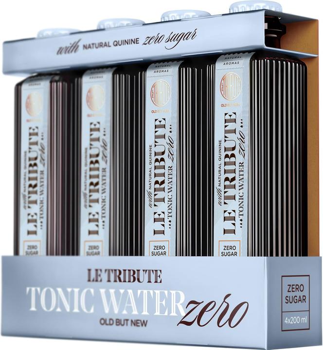 Image du produit Le Tribute Eau tonique zéro (4 x 20 cl)