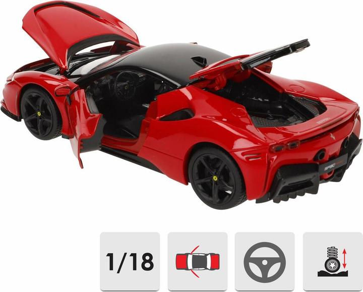 Actual product image Bburago Ferrari R&P SF90