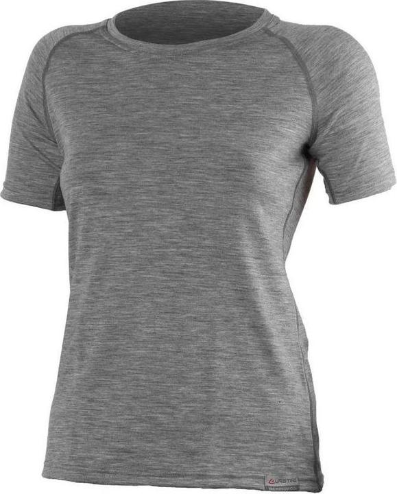 Actual product image Lasting ALEA Women's Merino T-Shirt, 160gr - stone grey (XXL)