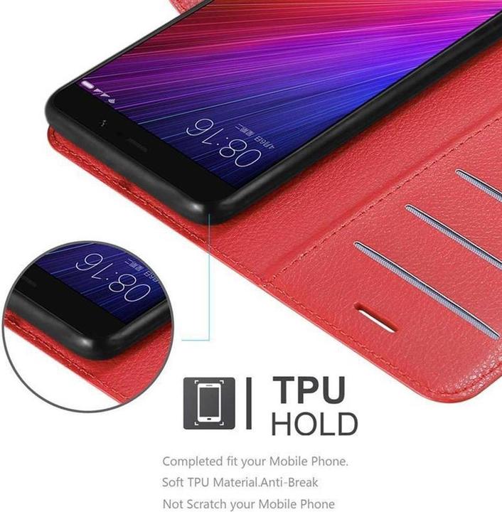 Actual product image Cadorabo Book with stand function cover (Mi 5s Plus)