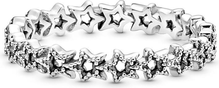 Produktbild Pandora Band of Asymmetric Stars Ring (50, 925 Silber)