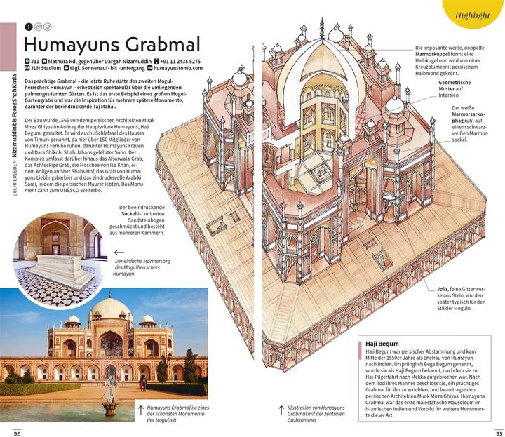 Produktbild Vis-à-Vis Reiseführer Delhi, Agra & Jaipur (Deutsch, DK Verlag Reise, 2024)
