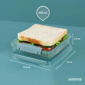 Produktbild Sistema Sandwich-Box 450 ml 1 Stück