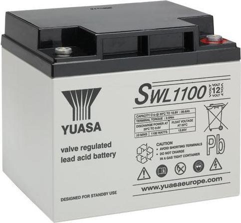Image du produit Yuasa SWL1100 Batterie UPS 12V 40,6Ah - Longlife