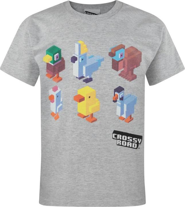 Crossy Road Jungen Official Charakter Design Kurzarm TShirt