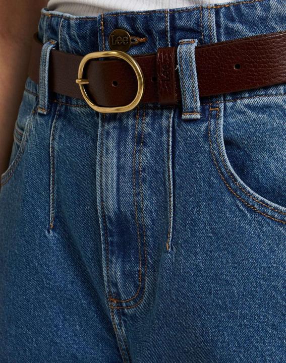 Actual product image Lee Belt Wide Leather Belt (95)