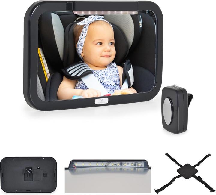 Actual product image Cangaroo miroir de voiture enfant LED