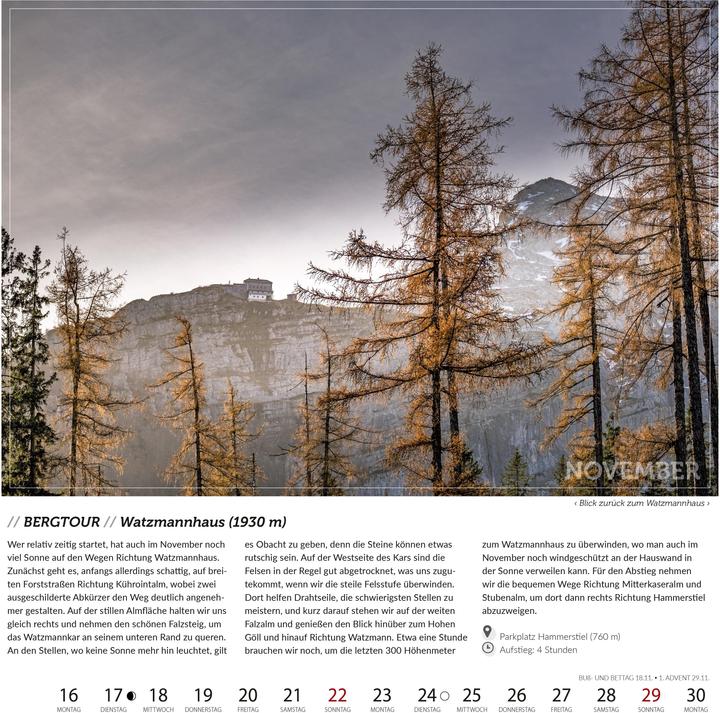 Produktbild Berchtesgadener Bergsteigerkalender 2026 (Harter Einband, Deutsch)