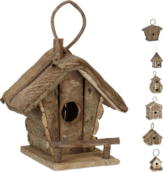 Produktbild Relaxdays Vogelhaus Deko
