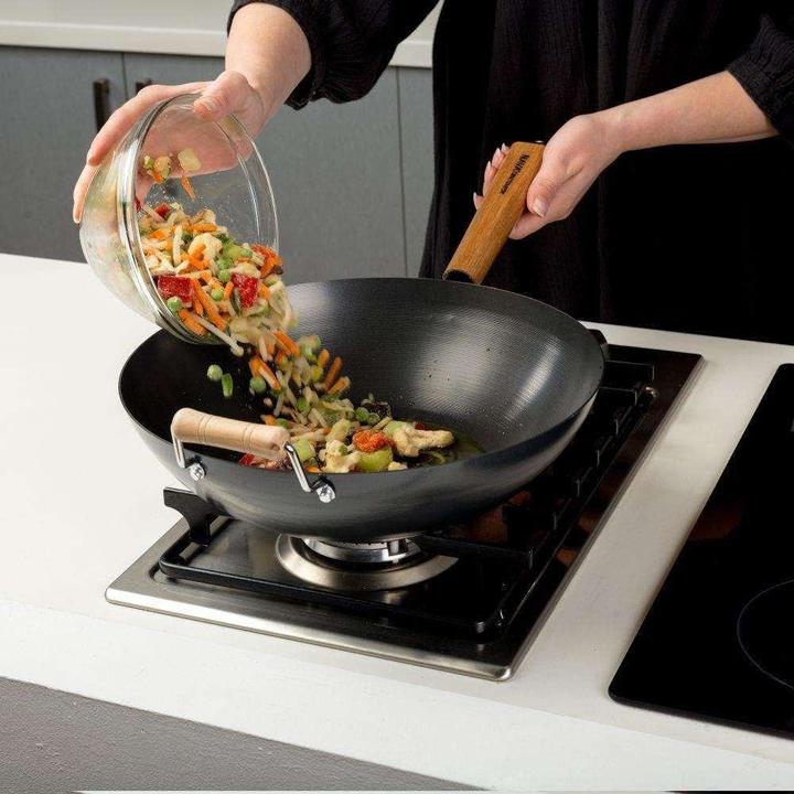 Produktbild Nava Cantonese (35 cm, Wok Pfanne, Stahl)