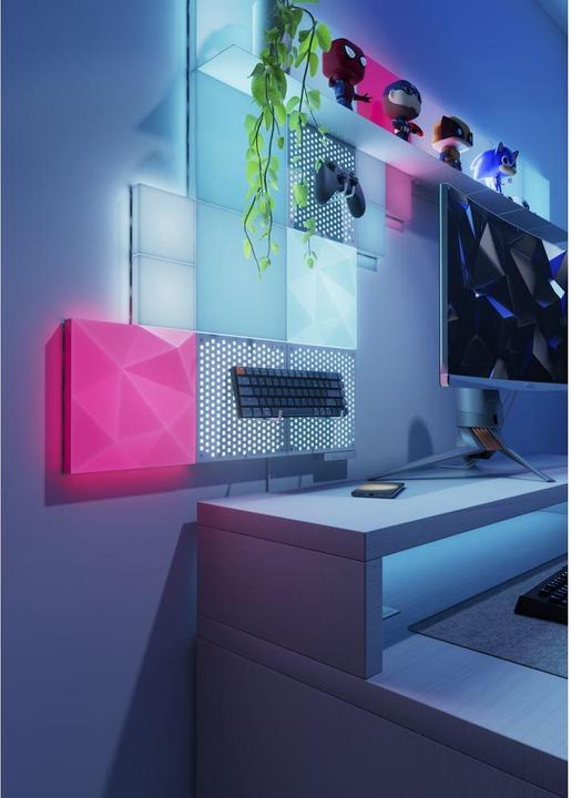 Actual product image Nanoleaf Blocks expansion pack 2 textured panels