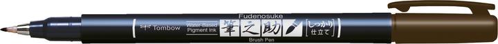 Produktbild Tombow FUDENOSUKE HARD - Kalligraphie Stift (Braun, 1 x)