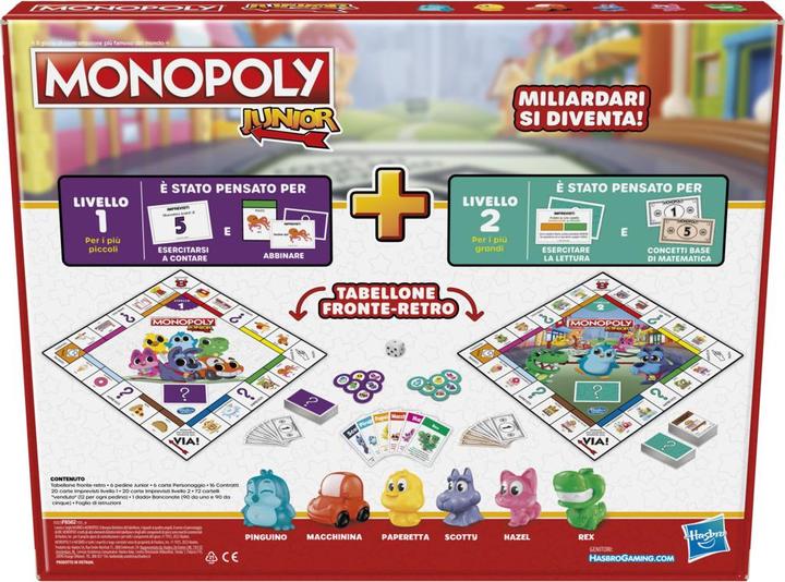 Immagine prodotto Monopoly Junior (Italiano)