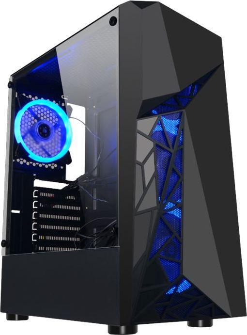 Produktbild Gembird Computer case Fornax 1600B blue led fans