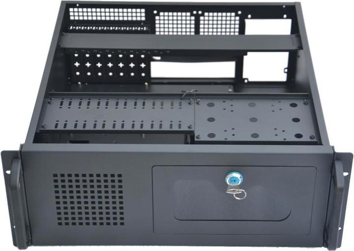 Gembird Telaio per server con montaggio a rack da 19 pollici 450 mm nero (ATX)
