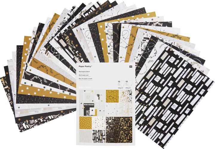 Produktbild Rico Design Weihnachtspapier Nostalgic Christmas, 30 Blatt, A4 (Geschenkpapier, 1 x)