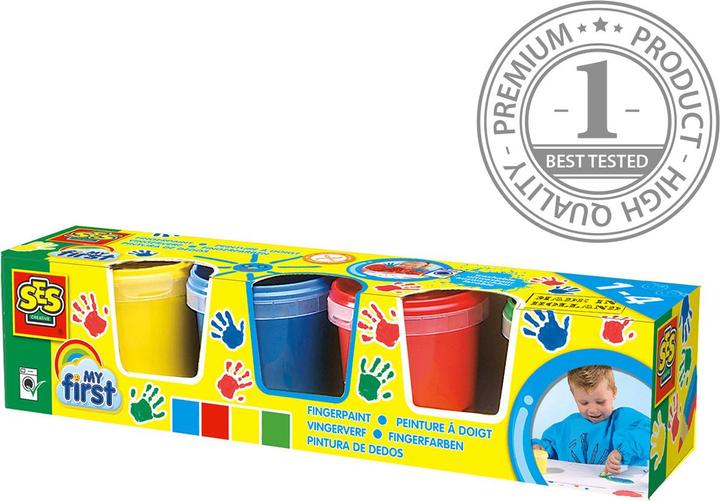 Produktbild Ses meinen ersten Finger malen (Yellow, Red, Green, Blue, 600 ml)