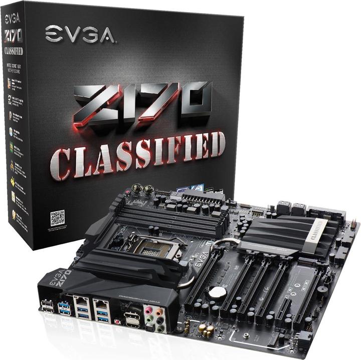 Produktbild EVGA Z170 Classified 4-Way (LGA 1151, Intel Z170, E-ATX)