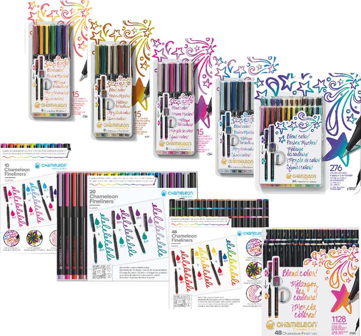 Produktbild Chameleon Fineliner Changing Color (Mehrfarbig, 20 x)