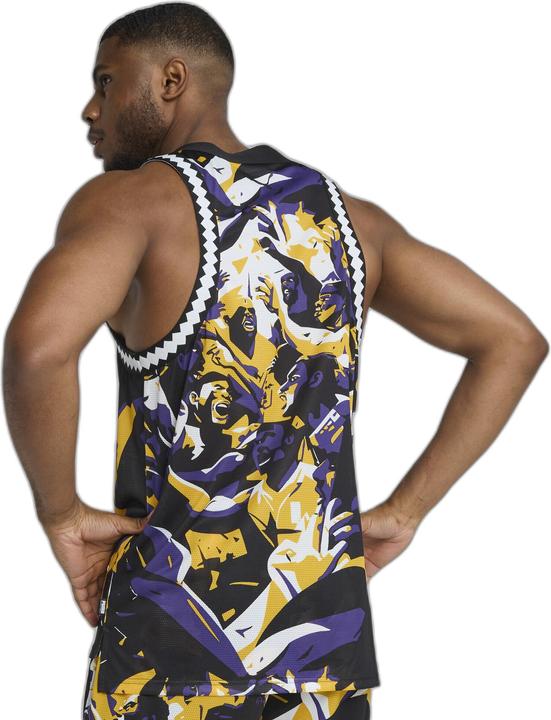 Actual product image Puma Rival Rage AOP Mesh Tank (S)