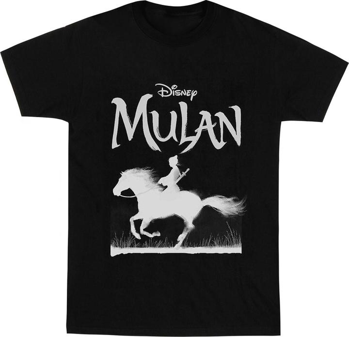 Disney Mulan Movie Mono Horse TShirt Mädchen (140, 146)