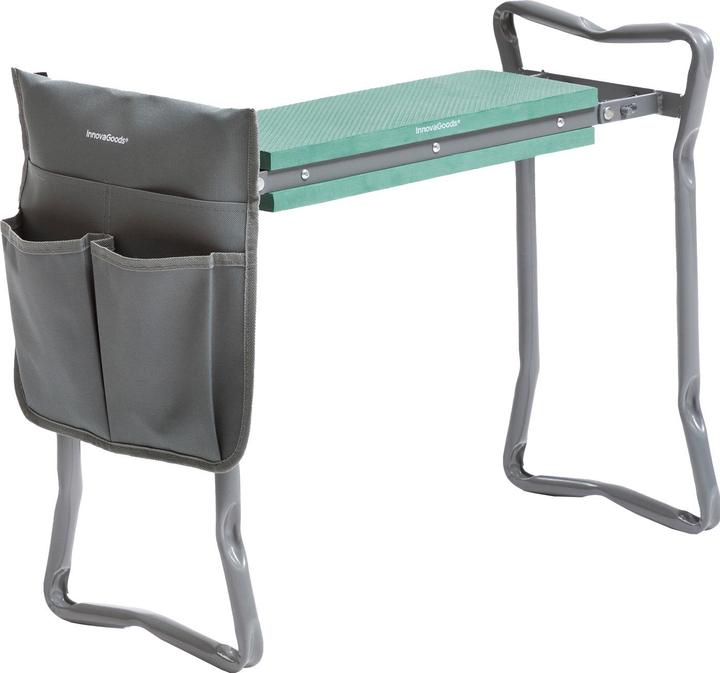 InnovaGoods 3-in-1 garden kneeling bench with Situl tool bag