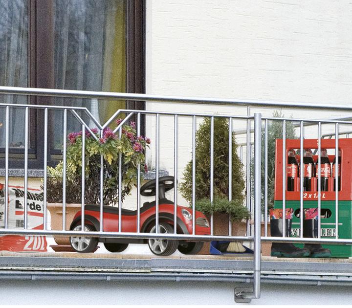 Produktbild Wenko Balkon Sichtschutz "Mauer-Blumen"
