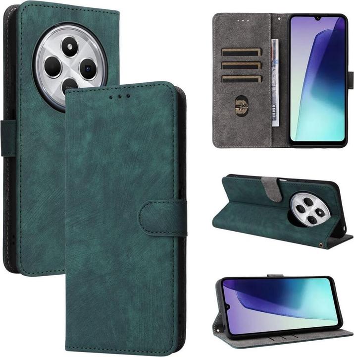 Actual product image Cover-Discount Xiaomi Redmi 14C / Poco C75 - Ledertasche mit RFID Blocker (Xiaomi Redmi 4, Xiaomi Poco C75, Xiaomi Redmi 14C)