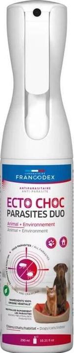 Actual product image Francodex Ecto Choc Parasites Duo - Anti-parasite mist - 290 ml (Cat, Dog, 290 ml)