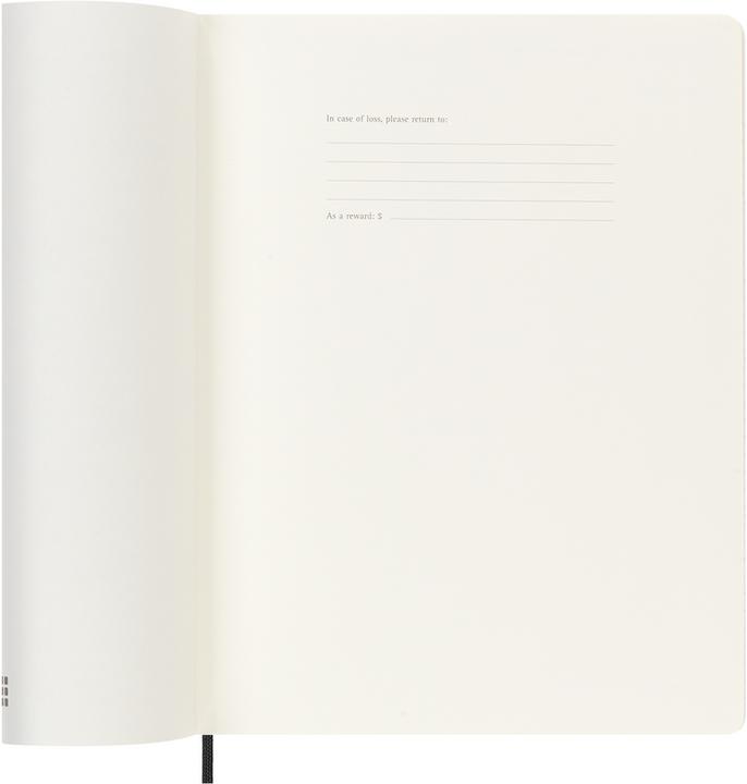 Actual product image Moleskine Weekly calendar (19 x 25 cm, English)