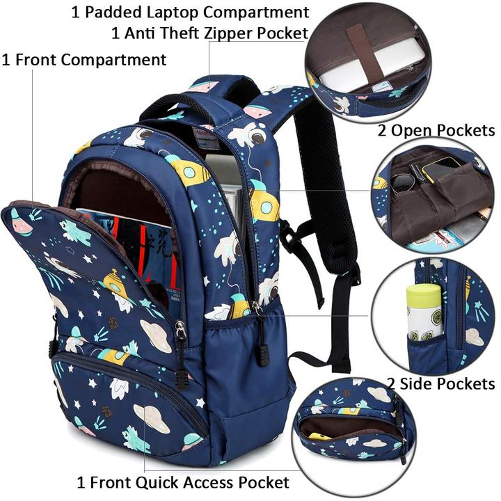 Produktbild Only-Bags.Store Kinderrucksack Grundschulranzen Leichter Kinderrucksack Set 3 Schultasche für Schüler