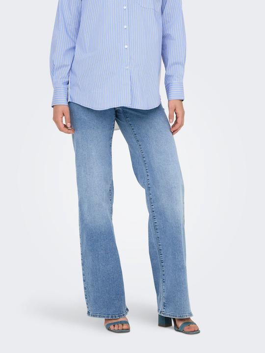 Produktbild Only Maternity OLMWAUW Mittlere Taille Weiter Beinschnitt Jeans Jeans mit weitem Bein (30)