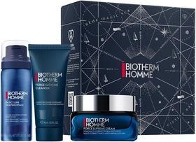 Biotherm Force Supreme Set Gesichtscreme 50ml + Rasierschaum 50ml + Cleanser 40ml (Gesichtspflege set)