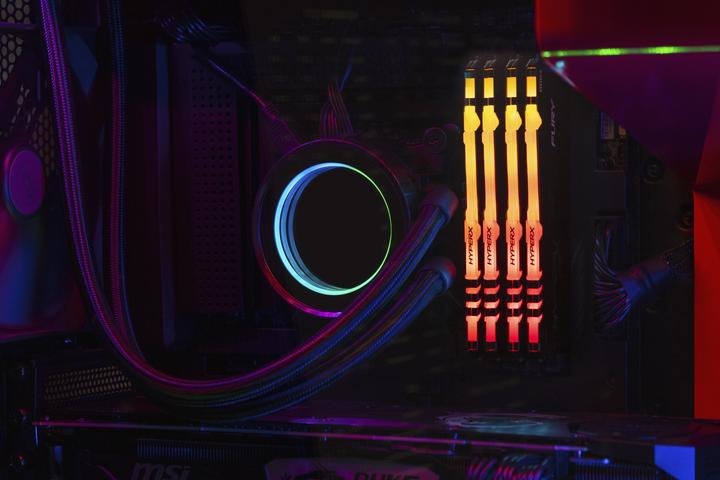 Actual product image HyperX Fury RGB (4 x 8GB, 3200 MHz, DDR4-RAM, DIMM)