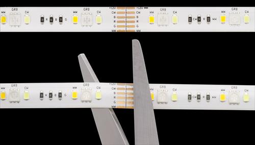 Produktbild Deltaco SMART HOME LED strip extension, 1m, RGB, 2700K-6500K, 6 contacts, suitable for SH-LS3M, whit (Mehrfarbig, 300 cm, Indoor, Outdoor)