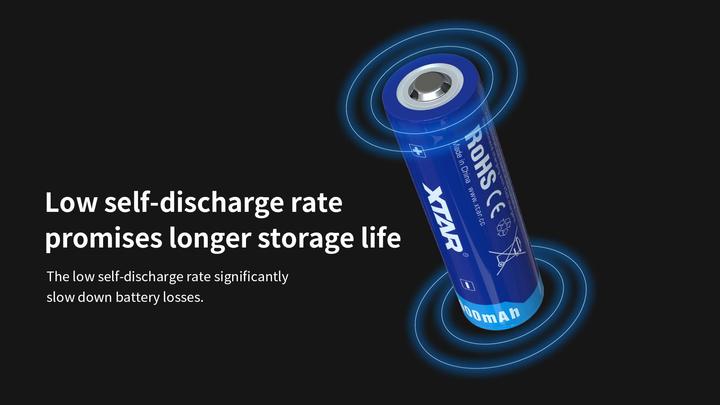 Image du produit Xtar Batterie 5000mAh 3.6V 21700 avec PCB (1 pcs, Spécifique à l'appareil, 5000 mAh)