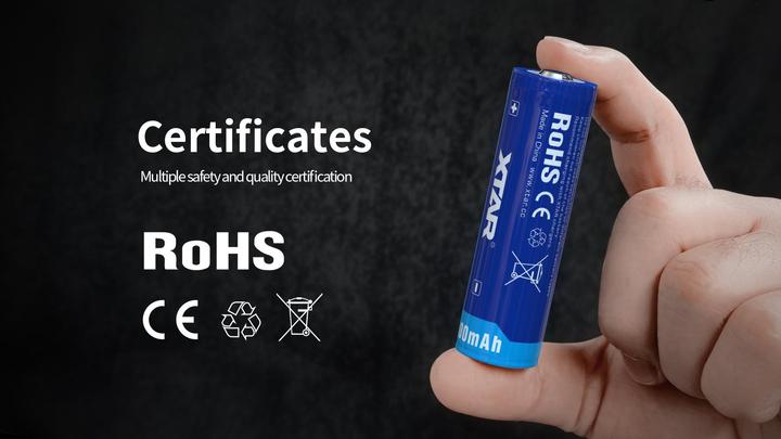 Image du produit Xtar Batterie 5000mAh 3.6V 21700 avec PCB (1 pcs, Spécifique à l'appareil, 5000 mAh)
