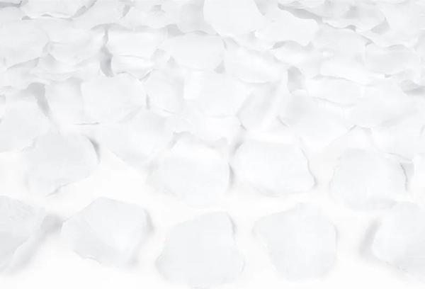 Actual product image Partydeco Confetti Cannon - 60cm - Rose Petals - White
