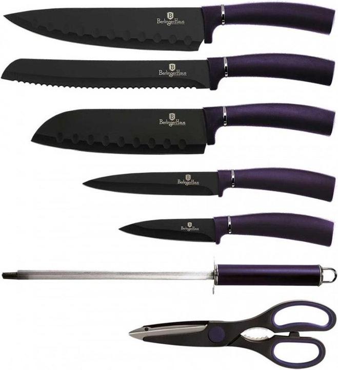Produktbild BerlingerHaus Knife Set With Stand Bh-2560 Purple
