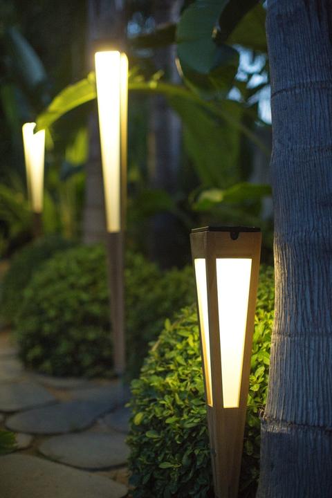 Image du produit Les Jardins Tecka Torche solaire petit modèle 500 lumens (500 lm)
