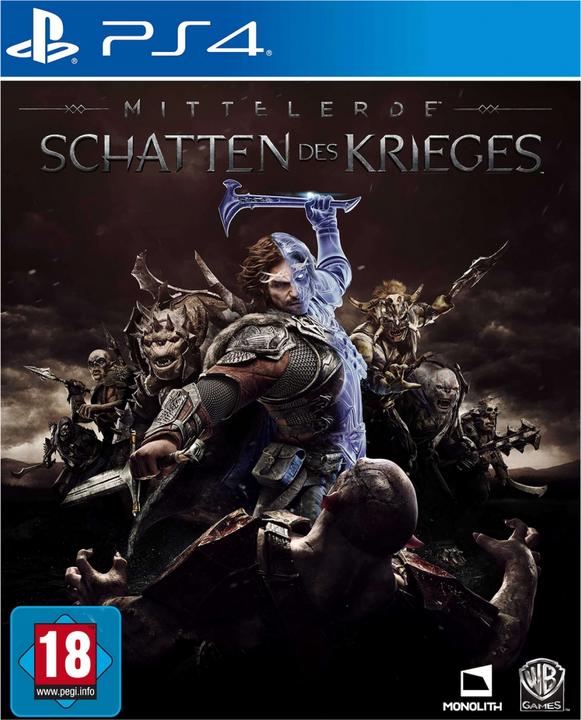 Produktbild WB Mittelerde: Schatten des Krieges (PS4, DE)