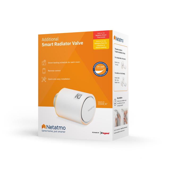Actual product image Netatmo Wireless radiator thermostat