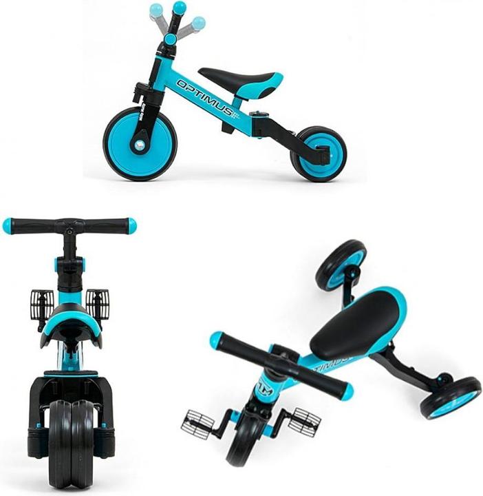 Actual product image Mally Bicycle 3in1 Optimus Blue Milly (7.68")