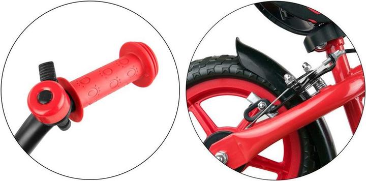 Produktbild Mally Balance bike Milly DRAGON with brakes and bell (Red)