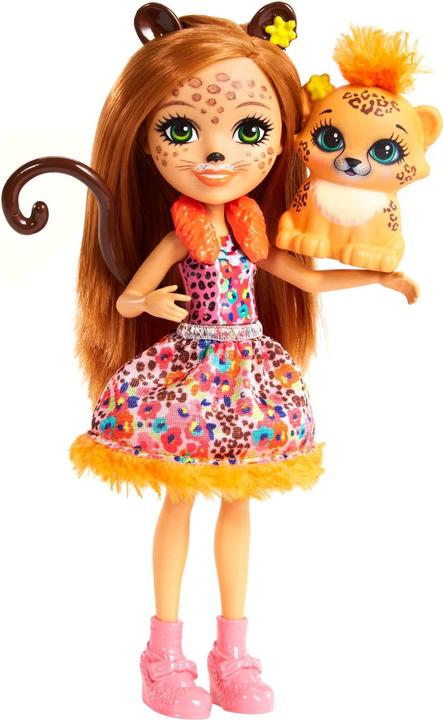 Image du produit Enchantimals Cherish Guépard & Quick-Quick - Mini Poupée - 4 ans et +