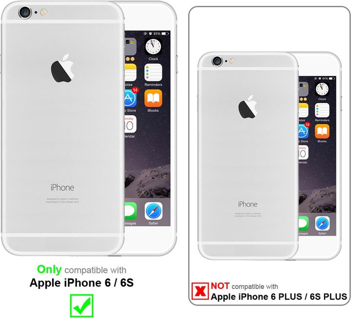 Produktbild Cadorabo TPU Cover mit Kamera Schutz (Apple iPhone 6)
