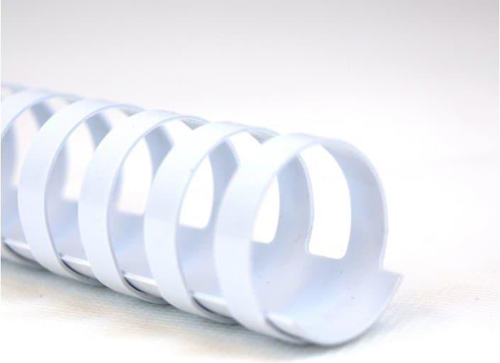 Actual product image GBC Spiral for binding plastic 16 mm, white (100pcs.)